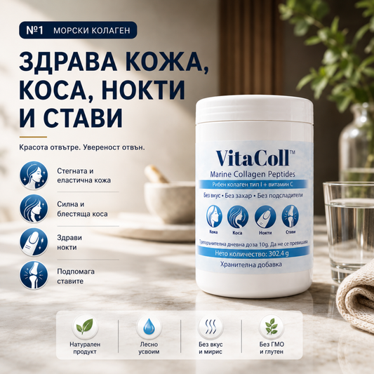 Морски колаген VitaColl™ Видими резултати само за 30 дни